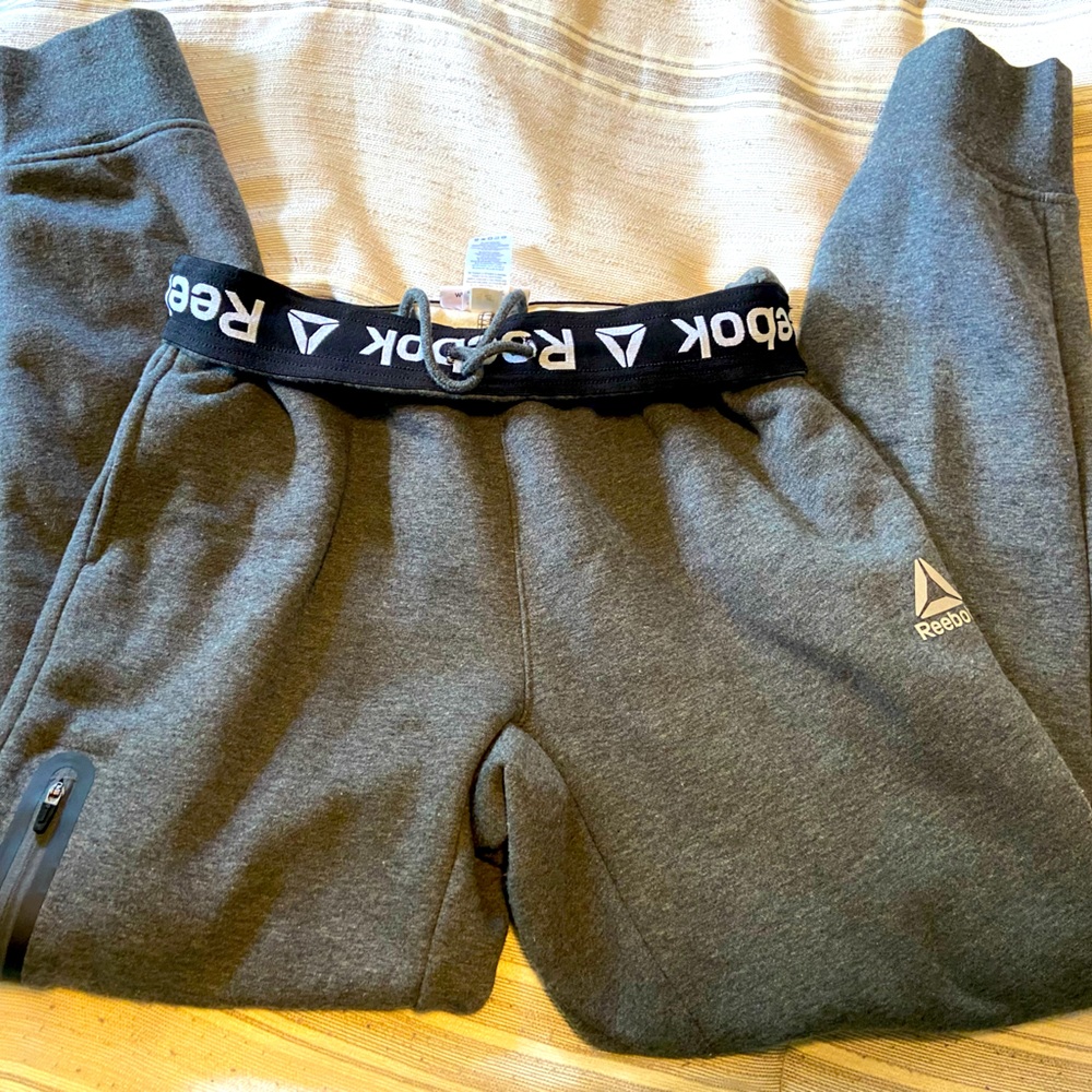 Reebok sweatpants size small mens NEW